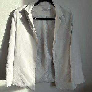 Missguided + Women's Light Cream Blazer